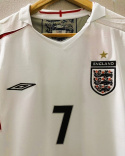 Koszulka Piłkarska Anglia MŚ 2006 Home Retro, Rooney, Beckham, Scholes Koszulka Piłkarska Anglia MŚ 2006 Home Retro, Rooney, Beckham, Scholes