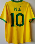 Koszulka Piłkarska Brazylia 1970 Home MŚ Retro, Pele Koszulka Piłkarska Brazylia 1970 Home MŚ Retro, Pele