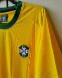 Koszulka Piłkarska Brazylia 1970 Home MŚ Retro, Pele Koszulka Piłkarska Brazylia 1970 Home MŚ Retro, Pele