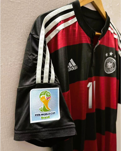 Koszulka Piłkarska Niemcy 2014 Away Retro, Klose, Kroos Koszulka Piłkarska Niemcy 2014 Away Retro, Klose, Kroos