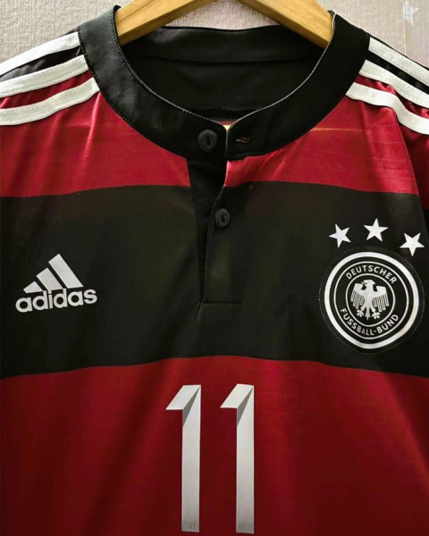 Koszulka Piłkarska Niemcy 2014 Away Retro, Klose, Kroos Koszulka Piłkarska Niemcy 2014 Away Retro, Klose, Kroos