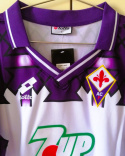Koszulka Piłkarska AC Fiorentina 1992/1993 Away Retro, Batistuta, Rui Costa Koszulka Piłkarska AC Fiorentina 1992/1993 Away Retro, Batistuta, Rui Costa