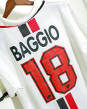 Koszulka Piłkarska AC Milan 1996/1997 Away Retro, Baggio, Kluivert, Koszulka Piłkarska AC Milan 1996/1997 Away Retro, Baggio, Kluivert,