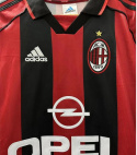 Koszulka Piłkarska AC Milan 1998/1999 Retro Koszulka Piłkarska AC Milan 1998/1999 Retro