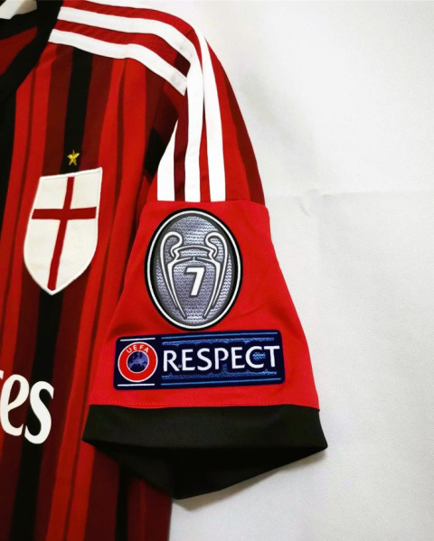 Koszulka Piłkarska AC Milan 2014/2015 Home Retro, Balotelli, Kaka Koszulka Piłkarska AC Milan 2014/2015 Home Retro, Balotelli, Kaka