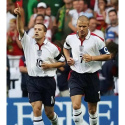 Koszulka Piłkarska Anglia Euro 2004 Home Retro