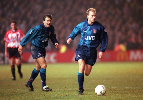 Koszulka Piłkarska Arsenal Londyn 1995/1996 Away Retro Koszulka Piłkarska Arsenal Londyn 1995/1996 Away Retro