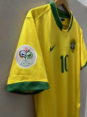 Koszulka Piłkarska Brazylia 2006 Home RETRO, #10 Ronaldinho Koszulka Piłkarska Brazylia 2006 Home RETRO, #10 Ronaldinho