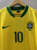 Koszulka Piłkarska Brazylia 2006 Home RETRO, #10 Ronaldinho Koszulka Piłkarska Brazylia 2006 Home RETRO, #10 Ronaldinho