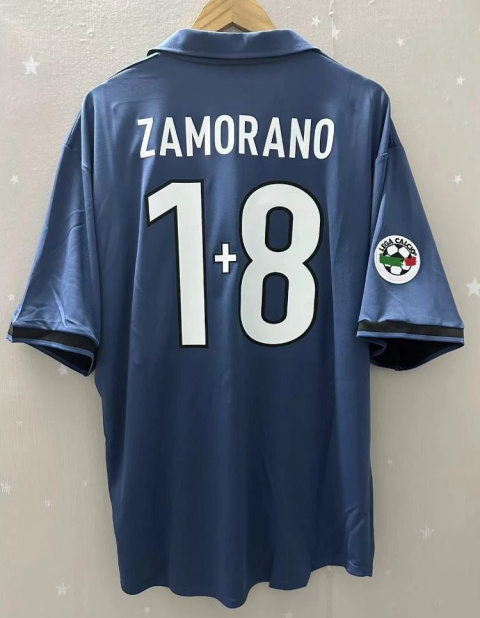 Koszulka Piłkarska Inter Mediolan 1998/1999 3rd Retro, Ronaldo, Baggio Koszulka Piłkarska Inter Mediolan 1998/1999 3rd Retro, Ronaldo, Baggio