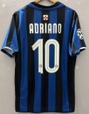 Koszulka Piłkarska Inter Mediolan 2007/2008 Home Retro, #10 Adriano Koszulka Piłkarska Inter Mediolan 2007/2008 Home Retro, #10 Adriano