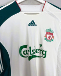 Koszulka Piłkarska Liverpool FC 2006/2007 Away Retro, Gerrard, Torres Koszulka Piłkarska Liverpool FC 2006/2007 Away Retro, Gerrard, Torres