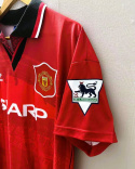Koszulka Piłkarska Manchester United 1994/1996 Home Retro, Cantona, Beckham, Scholes, Giggs Koszulka Piłkarska Manchester United 1994/1996 Home Retro, Cantona, Beckham, Scholes, Giggs