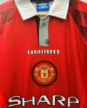 Koszulka Piłkarska Manchester United 1996/1997 Home Retro, Beckham, Giggs, Scholes, Cantona Koszulka Piłkarska Manchester United 1996/1997 Home Retro, Beckham, Giggs, Scholes, Cantona
