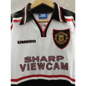 Koszulka Piłkarska Manchester United 1998/1999 Away Retro, Beckham, Scholes, Giggs Koszulka Piłkarska Manchester United 1998/1999 Away Retro, Beckham, Scholes, Giggs