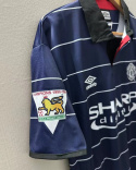 Koszulka Piłkarska Manchester United 1999/2000 Away Retro, Beckham, Scholes, Giggs Koszulka Piłkarska Manchester United 1999/2000 Away Retro, Beckham, Scholes, Giggs