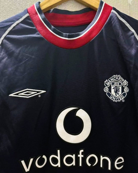 Koszulka Piłkarska Manchester United 2000/2001 Home Retro, Beckham, Scholes, Giiggs Koszulka Piłkarska Manchester United 2000/2001 Home Retro, Beckham, Scholes, Giiggs