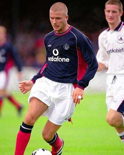 Koszulka Piłkarska Manchester United 2000/2001 Away Retro Koszulka Piłkarska Manchester United 2000/2001 Away Retro
