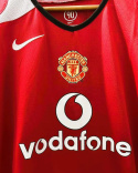 Koszulka Piłkarska Manchester United 2005/2006 Home Retro, van Nistelrooy, Ronaldo, Scholes Koszulka Piłkarska Manchester United 2005/2006 Home Retro, van Nistelrooy, Ronaldo, Scholes