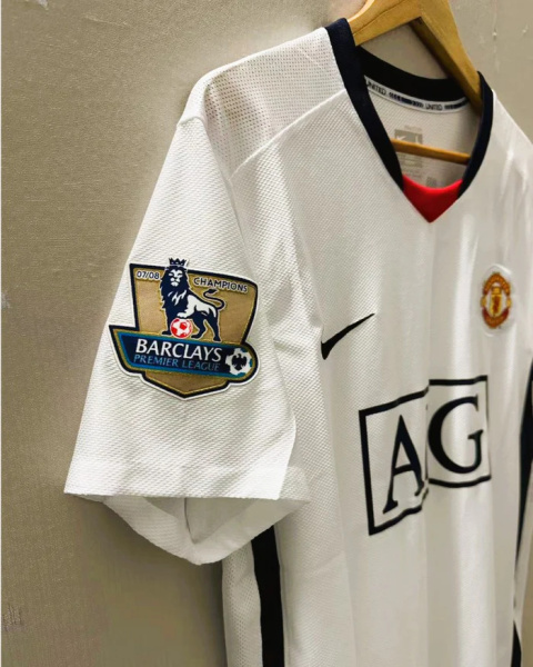 Koszulka Piłkarska Manchester United 2008/2009 Retro, Ronaldo, Scholes, Giggs Koszulka Piłkarska Manchester United 2008/2009 Retro, Ronaldo, Scholes, Giggs