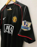 Koszulka Piłkarska Manchester United 2007/2008 Away Retro, Ronaldo Koszulka Piłkarska Manchester United 2007/2008 Away Retro, Ronaldo