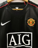 Koszulka Piłkarska Manchester United 2007/2008 Away Retro, Ronaldo Koszulka Piłkarska Manchester United 2007/2008 Away Retro, Ronaldo