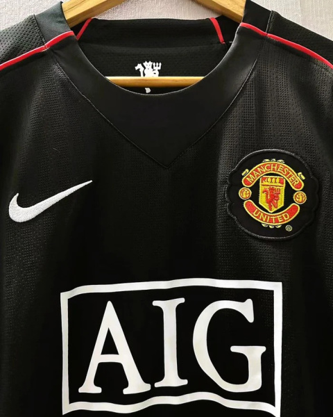 Koszulka Piłkarska Manchester United 2007/2008 Away Retro, Ronaldo Koszulka Piłkarska Manchester United 2007/2008 Away Retro, Ronaldo