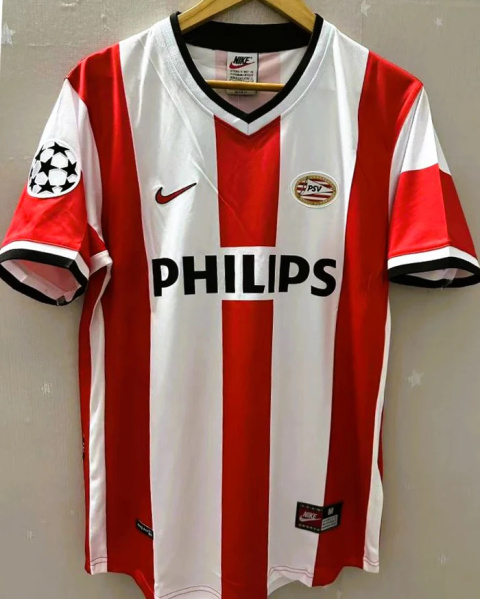 Koszulka Piłkarska PSV Eindhoven 1998/1999 Home Retro, van Nistelrooy Koszulka Piłkarska PSV Eindhoven 1998/1999 Home Retro, van Nistelrooy