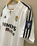 Koszulka Real Madryt 2003/2004 Retro, Raul, Roberto Carlos, Ronaldo, Figo, Beckham, Zidane Koszulka Real Madryt 2003/2004 Retro, Raul, Roberto Carlos, Ronaldo, Figo, Beckham, Zidane