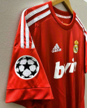 Koszulka Real Madryt 2011/12 Czerwona Retro, Ronaldo, Sergio Ramos
