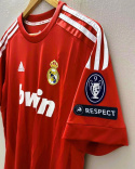 Koszulka Real Madryt 2011/12 Czerwona Retro, Ronaldo, Sergio Ramos