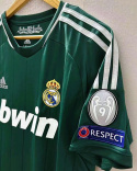 Koszulka Piłkarska Real Madryt 2012_2013 Away Green Retro, Ronaldo Koszulka Piłkarska Real Madryt 2012_2013 Away Green Retro, Ronaldo