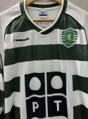 Koszulka Piłkarska Sporting Lizbona 2001/2002 Retro, Ronaldo, Quaresma Koszulka Piłkarska Sporting Lizbona 2001/2002 Retro, Ronaldo, Quaresma