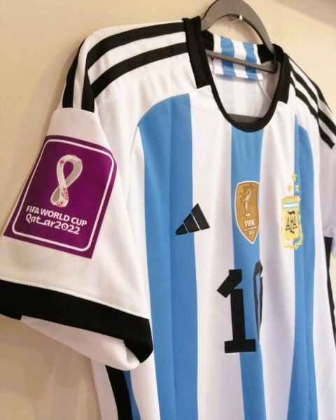 Koszulka Piłkarska piłkarska Argentyna MŚ Katar 22 FAN, Messi, Lautaro Koszulka Piłkarska piłkarska Argentyna MŚ Katar 22 FAN, Messi, Lautaro