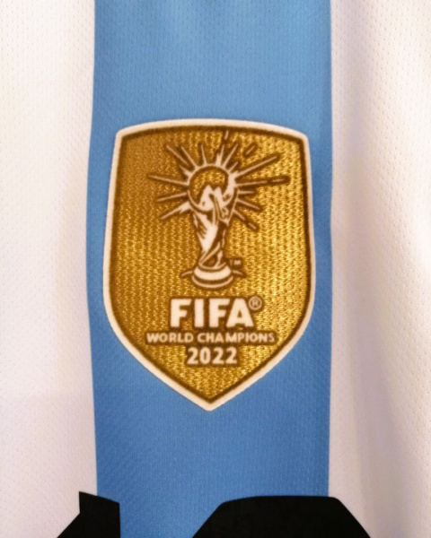 Koszulka Piłkarska piłkarska Argentyna MŚ Katar 22 FAN, Messi, Lautaro Koszulka Piłkarska piłkarska Argentyna MŚ Katar 22 FAN, Messi, Lautaro