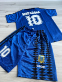 Piłkarski Komplet Strój Dziecięcy Argentyna 1994 Away MŚ Retro Piłkarski Komplet Strój Dziecięcy Argentyna 1994 Away MŚ Retro