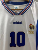Koszulka Piłkarska Francja 1996 Away Retro, Zidane