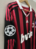 Koszulka Piłkarska AC Milan 2009/2010 Home Retro Dł Rękaw, #80 Ronaldinho Koszulka Piłkarska AC Milan 2009/2010 Home Retro Dł Rękaw, #80 Ronaldinho