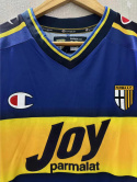 Koszulka Piłkarska AC Parma 2001/2002 Home Retro, Adriano, Mutu Koszulka Piłkarska AC Parma 2001/2002 Home Retro, Adriano, Mutu