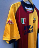 Koszulka Piłkarska AS Roma 2001/2002 Home Retro Koszulka Piłkarska AS Roma 2001/2002 Home Retro