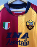 Koszulka Piłkarska AS Roma 2001/2002 Home Retro Koszulka Piłkarska AS Roma 2001/2002 Home Retro