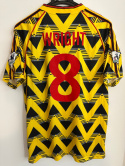 Koszulka Piłkarska Arsenal Londyn 1991/1992 Away Retro, Wright