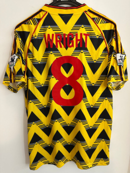 Koszulka Piłkarska Arsenal Londyn 1991/1992 Away Retro, Wright