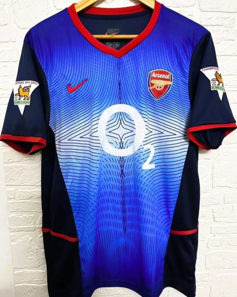 Koszulka Piłkarska Arsenal Londyn 2003/2004 Away Retro, #14 Henry Koszulka Piłkarska Arsenal Londyn 2003/2004 Away Retro, #14 Henry