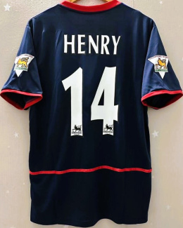 Koszulka Piłkarska Arsenal Londyn 2003/2004 Away Retro, #14 Henry