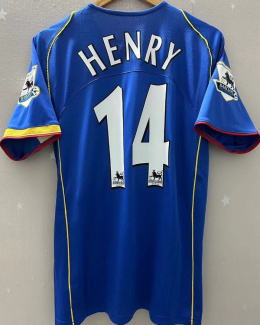 Koszulka Piłkarska Arsenal Londyn 2004/2005 Home Retro, #14 Henry