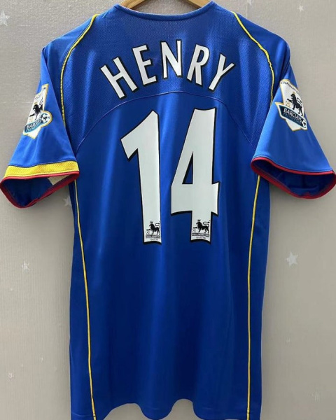 Koszulka Piłkarska Arsenal Londyn 2004/2005 Home Retro, #14 Henry Koszulka Piłkarska Arsenal Londyn 2004/2005 Home Retro, #14 Henry