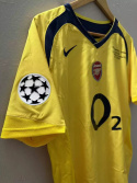 Koszulka Piłkarska Arsenal Londyn 2005/2006 UCL FINAL Away Retro, #14 Henry Koszulka Piłkarska Arsenal Londyn 2005/2006 UCL FINAL Away Retro, #14 Henry