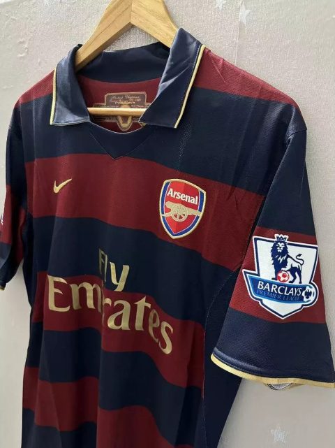 Koszulka Piłkarska Arsenal Londyn 2007/2008 Away Retro, #11 van Persie Koszulka Piłkarska Arsenal Londyn 2007/2008 Away Retro, #11 van Persie