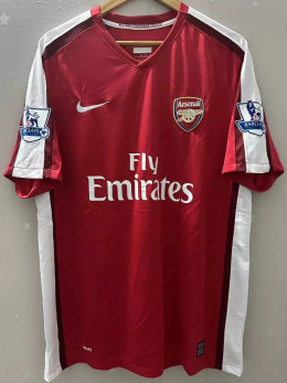 Koszulka Piłkarska Arsenal Londyn 2008/2010 Home Retro, Fabregas, van Persie, Adebayor